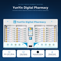 Distributeur automatique numérique de médicaments de pharmacie multimédia avec système de distribution automatique pour éviter les chutes Paiement sans contact