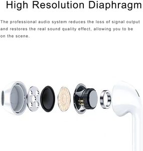 Écouteurs filaires semi intra-auriculaires Type-C, <span class=keywords><strong>casque</strong></span> stéréo avec micro intégré, étanche, cordon de 1,2 m, écouteurs USB-C pour smartphones - Product Image 4