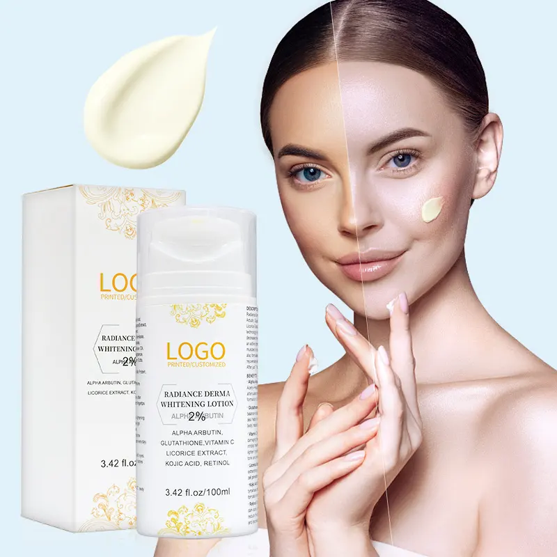 Private Label Korea Bio-Hautpflege Anti-Aging feuchtigkeit spendende White ning Gesichts lotion für schwarze Haut