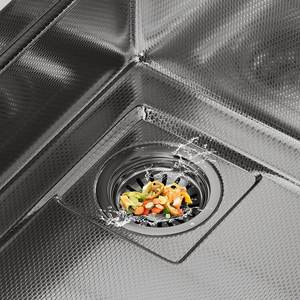 Fregadero de Cocina Multifuncional de Gran Capacidad en Acero Inoxidable 304 con Grifo Extraíble y Contenedor de Residuos - Product Image 2