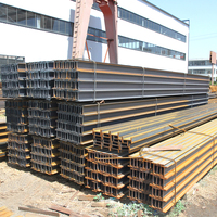 Grand Stock S275 S275JR S275J2 Q345 Poutres en H soudées laminées à chaud 140 160 200 Tailles IPE UPE UB HEA HEB Poutres en H en acier