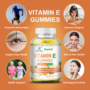 Suplementos dietéticos de vitamina E Daynee, colágeno vegano, cuidado de los ojos, gomitas blanqueadoras de la piel para cápsulas de glutationes de vitamina - Product Image 2
