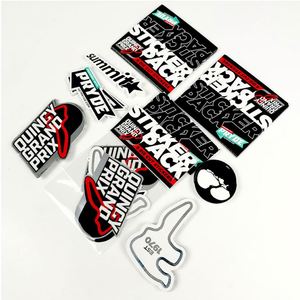 Custom Design Personalized Logo Adhesive PVC/<b>Vinyl</b> Waterproof Stickers Silkscreen/UV Printing Print Cut Branded Car Decal Pack - Product Image 2