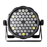 Éclairage de scène LED Par BAISUN, 54 pièces, RGBW, 8 canaux DMX512, pour festival disco