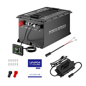 โรงงานบาเซนกรีน ขายส่งแบตเตอรี่ลิเธียมไอรอนฟอสเฟต (LiFePO4) ขนาด 36V, 48V และ 72V ความจุ 105Ah และ 150Ah สำหรับ<span class=keywords><strong>รถ</strong></span>กอล์ฟไฟฟ้าและรถเข็นกอล์ฟ  รับผลิตตามสั่ง - Product Image 1