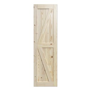 <span class=keywords><strong>Porte</strong></span> coulissante en bois <span class=keywords><strong>de</strong></span> <span class=keywords><strong>grange</strong></span> naturel <span class=keywords><strong>de</strong></span> <span class=keywords><strong>24</strong></span> x 80 <span class=keywords><strong>pouces</strong></span>, pré-percée, bricolage, bois d'épicéa massif non fini, panneau, <span class=keywords><strong>porte</strong></span> intérieure - Product Image 6