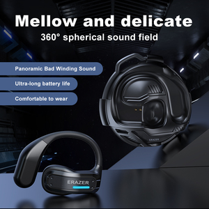 Lenovo -<span class=keywords><strong>ERAZER</strong></span> X8 AI, Nuevos Auriculares Inalámbricos BT6.0, Auriculares Bluetooth Deportivos para Exteriores con Gancho para la Oreja, 165 Idiomas - Product Image 2