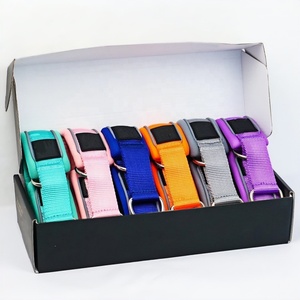 फैशन कस्टम नरम नियोप्रोन कुत्ते कॉलर के साथ लड़ाकू प्रशिक्षण कुत्ते कॉलर - Product Image 6