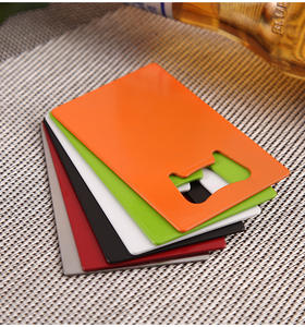 Ouvre-bouteille en métal personnalisé pour cartes de crédit, minimaliste et pratique, ouvre-bouteille à clipser très vendu - Product Image 2