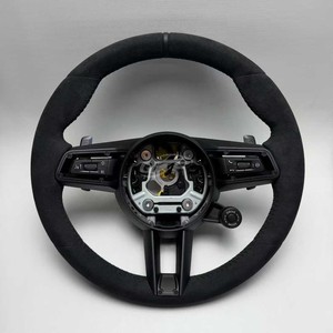 Volant personnalisé en cuir/Alcantara/fibre de carbone/LED pour <span class=keywords><strong>Porsche</strong></span> Panamera Cayenne Cayman 987 <span class=keywords><strong>Taycan</strong></span> 970 997 958 991 992 955 - Product Image 5