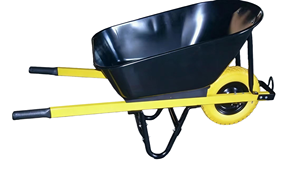 Carretilla de Jardín de Alta Resistencia con Capacidad de 150 kg, Modelo WB8611, Venta Caliente en América, Carretillas de Construcción - Product Image 2