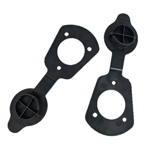 Support de canne à pêche avec joint d'étanchéité en PVC noir coudé pour bateau et yacht – Accessoire de quincaillerie marine - Product Image 4