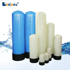 NSF grade Lanlang OEM all size water filter frp tank water softener valve resin tank