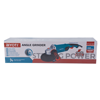 Meuleuse d'angle électrique industrielle BYT-1802 de 180 mm, 1800 W, haute puissance, meuleuse d'angle portative avec cordon pour le polissage et la découpe