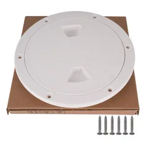 La barca marina in plastica ABS da 6 "Screw Out Round ABS Deck Inspection Access Hatch Cover per accessori per barche Marine RV yacht