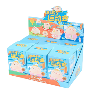 Venta caliente Xingbang Garden <span class=keywords><strong>Bobo</strong></span> Pig Sports Meet Plush Blind Box Colgante Trendy Play Doll Llavero Accesorios Chica Regalo - Product Image 1