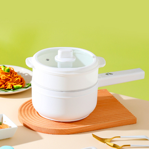 Mini ollas eléctricas de 2L para el hogar, <span class=keywords><strong>olla</strong></span> múltiple con revestimiento de cerámica, pequeños electrodomésticos de cocina, <span class=keywords><strong>vaporera</strong></span> eléctrica - Product Image 1