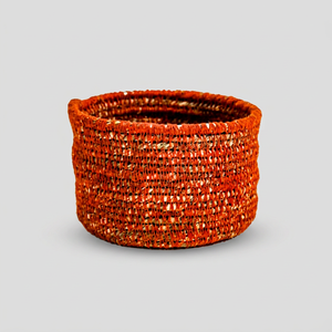 Cesta Redonda Trenzada de Yute con Juego de Tazones para Almacenamiento de Especias, Uso Moderno en la Cocina - Product Image 1
