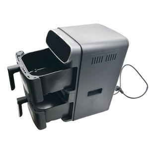 <span class=keywords><strong>Friteuse</strong></span> à air intelligente à <span class=keywords><strong>double</strong></span> panier 12L grande capacité en acier inoxydable avec cuve antiadhésive facile à nettoyer - Product Image 6