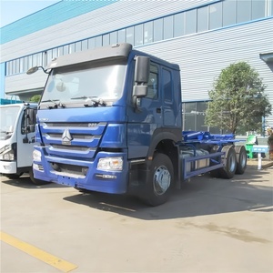 Nuevo camión de basura con brazo de gancho Sinotruk Howo de 20 y 25 toneladas, camión de basura con brazo de gancho y elevador de contenedores, precio. - Product Image 2