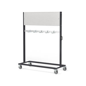 Fami Bin Cart 1503 Sling Cart con tablero de clavijas, 1552x668x1965mm - Product Image 1