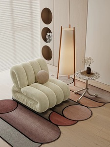 Fauteuil moderne en tissu de designer <span class=keywords><strong>scandinave</strong></span> canapé de salon paresseux pour salon chambre à coucher <span class=keywords><strong>ameublement</strong></span> - Product Image 2