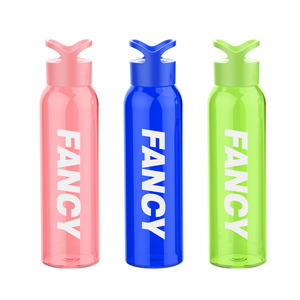 Botella de Agua Deportiva Tritan Personalizada con Logotipo, Libre de BPA, a Prueba de Fugas, Portátil, para Exteriores, Camping, Gimnasio, Fitness, con Pajita - Product Image 1