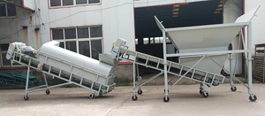 Séparateur de sacs de champignons en acier inoxydable de qualité industrielle Ligne de production de traitement des déchets de champignons comestibles - Product Image 4