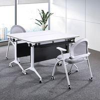 Meubles de bureau, table de formation pliable, table de réunion, table moderne pour salle de conférence, table pliable