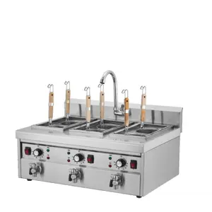 Comercial elétrico 6pc de noddle maker macarrão macarrão máquina