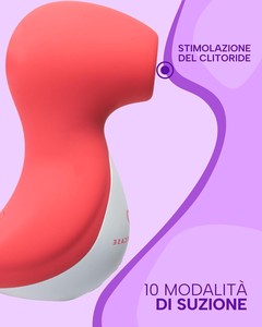 Stimolatore Clitorideo con 10 Modalità di Suzione Silenziosa, <span class=keywords><strong>Vibratore</strong></span> in Silicone per Donne - Product Image 5