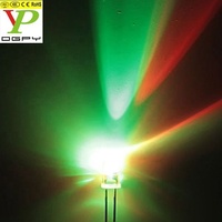 2 broches Led Rgb Dip/dip Led 5mm RVB clignotant/dip 3mm 5mm Led diodes électroluminescentes clignotantes multicolores (conforme CE et RoHS)
