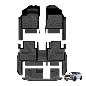 Tapis de sol de voiture imperméable antidérapant 5D KQD Design pour <span class=keywords><strong>Mitsubishi</strong></span> <span class=keywords><strong>Outlander</strong></span> 2024, tapis de sol personnalisé - Product Image 1