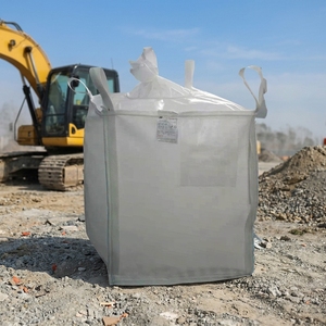 Sacos Jumbo Super Sacks, Bolsas a Granel de PP Tejido Resistentes, FIBC, de 500-2000 kg para Envasado de Cemento y Construcción - Product Image 1