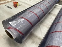 Rouleau de protection de table en PVC transparent, facile à nettoyer, imperméable, résistant à l'huile, au feu et aux UV, taille personnalisée, vente en gros d'usine
