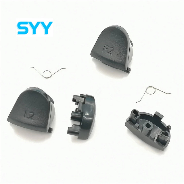 SYY Replacement Game Controller JDM-011 011 L1 L2 R2 L2 Repair Triggers Spring Button for PS4 Playstation 4 Game Accessories