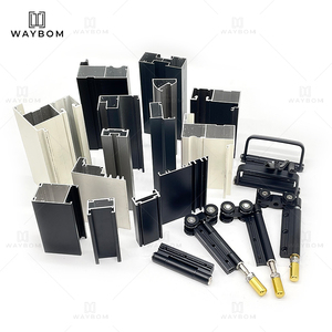 35 Puertas y ventanas plegables delgadas <span class=keywords><strong>para</strong></span> partición de <span class=keywords><strong>perfil</strong></span> de aluminio Oficina Puerta plegable corredera <span class=keywords><strong>Perfil</strong></span> de aluminio <span class=keywords><strong>para</strong></span> puerta <span class=keywords><strong>abatible</strong></span> - Product Image 4