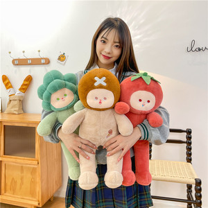 Nouvelle <span class=keywords><strong>série</strong></span> de poupées en peluche mignonnes de légumes transfrontalières, poupées populaires des célébrités d'Internet, oreillers câlins pour filles - Product Image 5