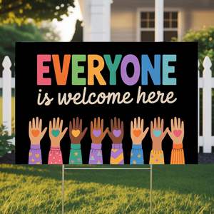 Panneaux de jardin personnalisés 18x24 résistants aux intempéries et à l'abrasion avec support en H pour les publicités d'expôitions sportives et de divertissement - Product Image 6