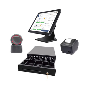 Sistema POS Todo <span class=keywords><strong>en</strong></span> Uno de 15.6 Pulgadas, Terminal de Caja Registradora, Software de Pago sin Conexión NFC, Máquina de Caja, Dispositivo POS para Comercio Minorista - Product Image 1