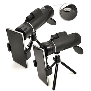 Monoculaire 12X50 avec prisme Bak4 et revêtement FMC, compatible avec les appareils photo de téléphone portable, idéal pour l'extérieur - Product Image 2