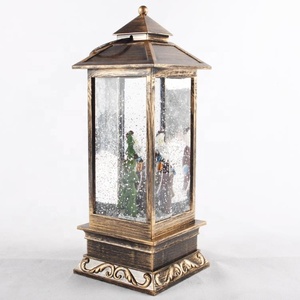 Offre Spéciale lumières acryliques led décoration lanterne ornements <span class=keywords><strong>de</strong></span> <span class=keywords><strong>noël</strong></span> avec scène d'hiver à l'intérieur - Product Image 4
