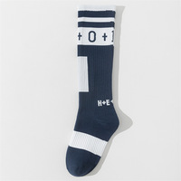 Chaussettes de sport décontractées professionnelles pour hommes, à compression élastique à la cheville, avec manchette haute amincissante, séchage rapide, respirantes, pour l'été