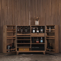 Paneles de Madera Acústicos de Nogal, Paneles de Pared Acústicos de Madera en Gris, Venta Directa de Fábrica