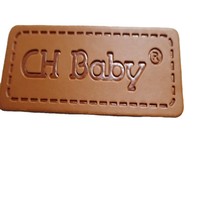 Étiquettes en cuir personnalisées de haute qualité en gros, avec logo en relief, en rouleau, carrées, rectangulaires, pour jeans, sacs, vêtements et chaussures, écologiques