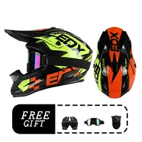 Casque de motocross personnalisé OEM/ODM, casque intégral tout-terrain pour sports extrêmes et enduro
