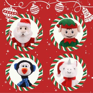 Babbo Natale LED Personalizzato, Giocattolo Animato che Canta e Balla, Regalo Musicale Elettrico per Decorazioni Natalizie - Product Image 4