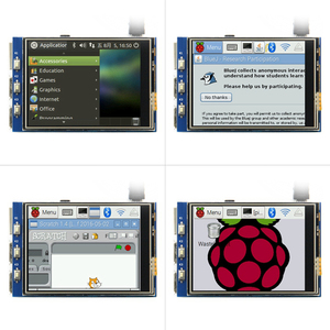 Pantalla LCD de 3.2 pulgadas con pantalla táctil resistiva SPI de 390 nits y resolución de 320*240 para Raspberry Pi - Product Image 4