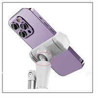 Support de téléphone portable magnétique pliable et télescopique Boneruy T8, support de téléphone intelligent pour TikTok, diffusion en direct et blogage