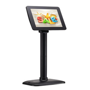 หน้าจอคอมพิวเตอร์ POS ความสว่างสูง <span class=keywords><strong>7</strong></span> นิ้ว จอ LCD สำหรับเครื่องบันทึกเงินสด <span class=keywords><strong>7</strong></span> นิ้ว ความสว่าง 450nits จอแสดงผลแบบติดตั้งบนเสา พร้อมพอร์ต <span class=keywords><strong>USB</strong></span> - Product Image 1